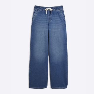elasticated waist jeans