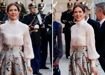 Queen Mary shows maxi skirts are the new midi dresses