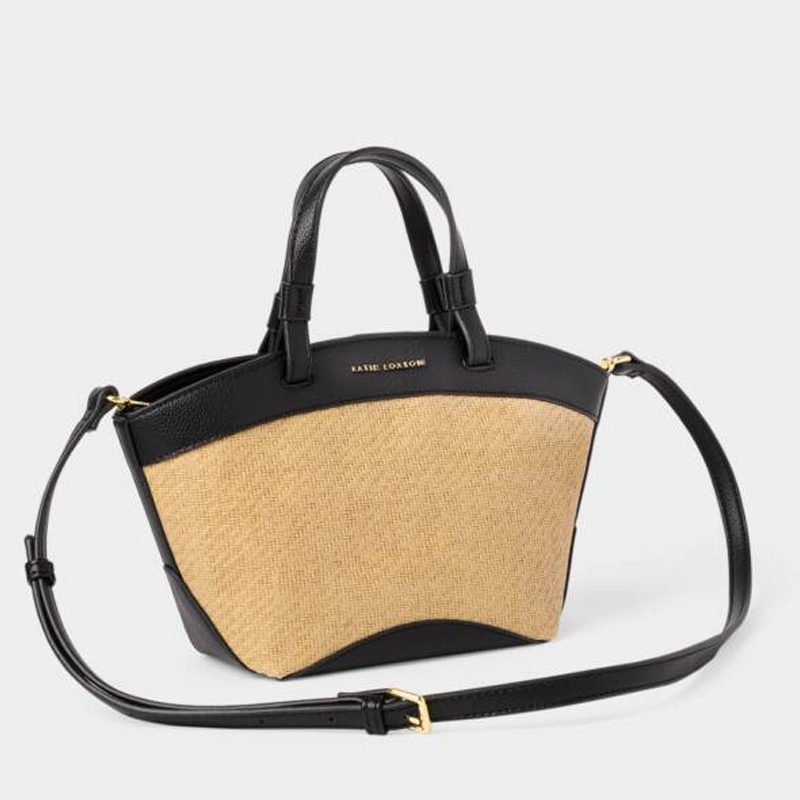 cut out image of katie loxton raffia tote bag