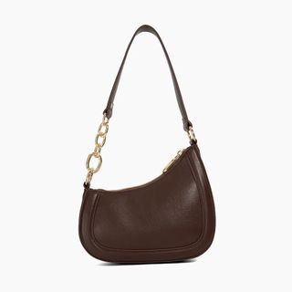 Dune Dark Brown Shoulder Bag