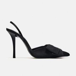 Zara Bow Heeled Slingbacks