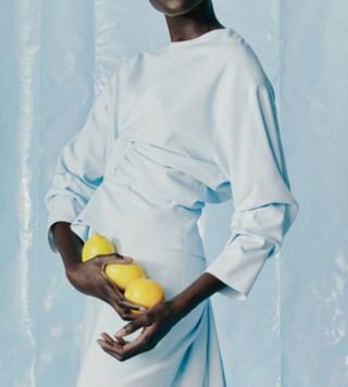 Image of pale blue shirt