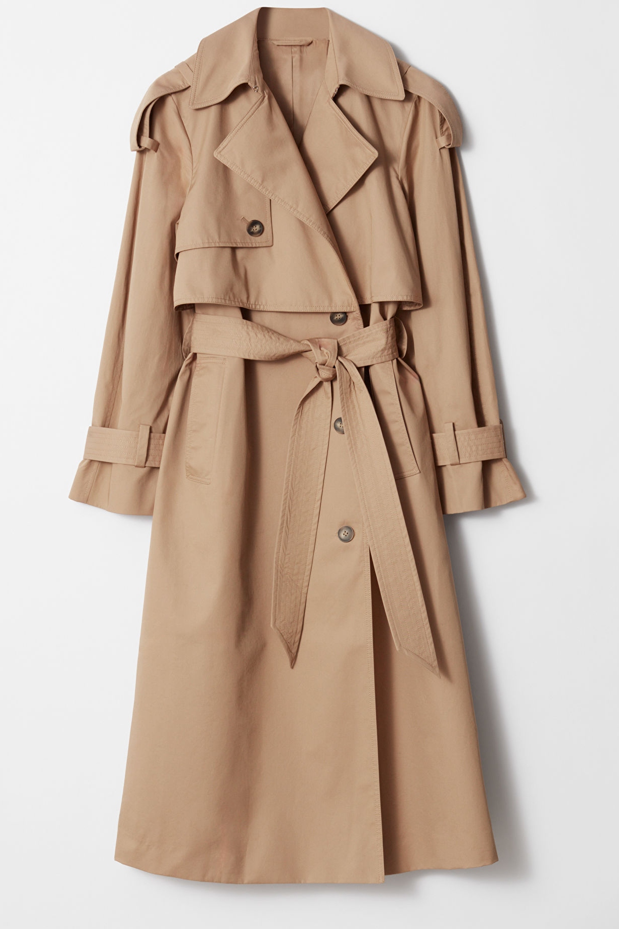 & Other Stories Belted Trench Coat