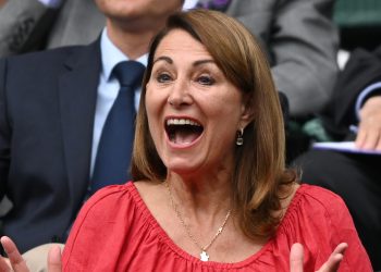 We’re still thinking about Carole Middleton’s sultry red dress
