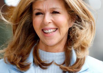 Comfy, chic and the perfect spring blue – Kate Garraway’s Sezane dress ticks our boxes