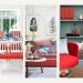 What is the ‘unexpected red theory’ interior design trend?