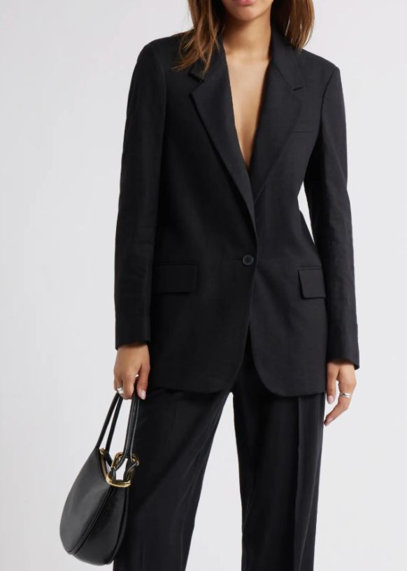 Image of black blazer