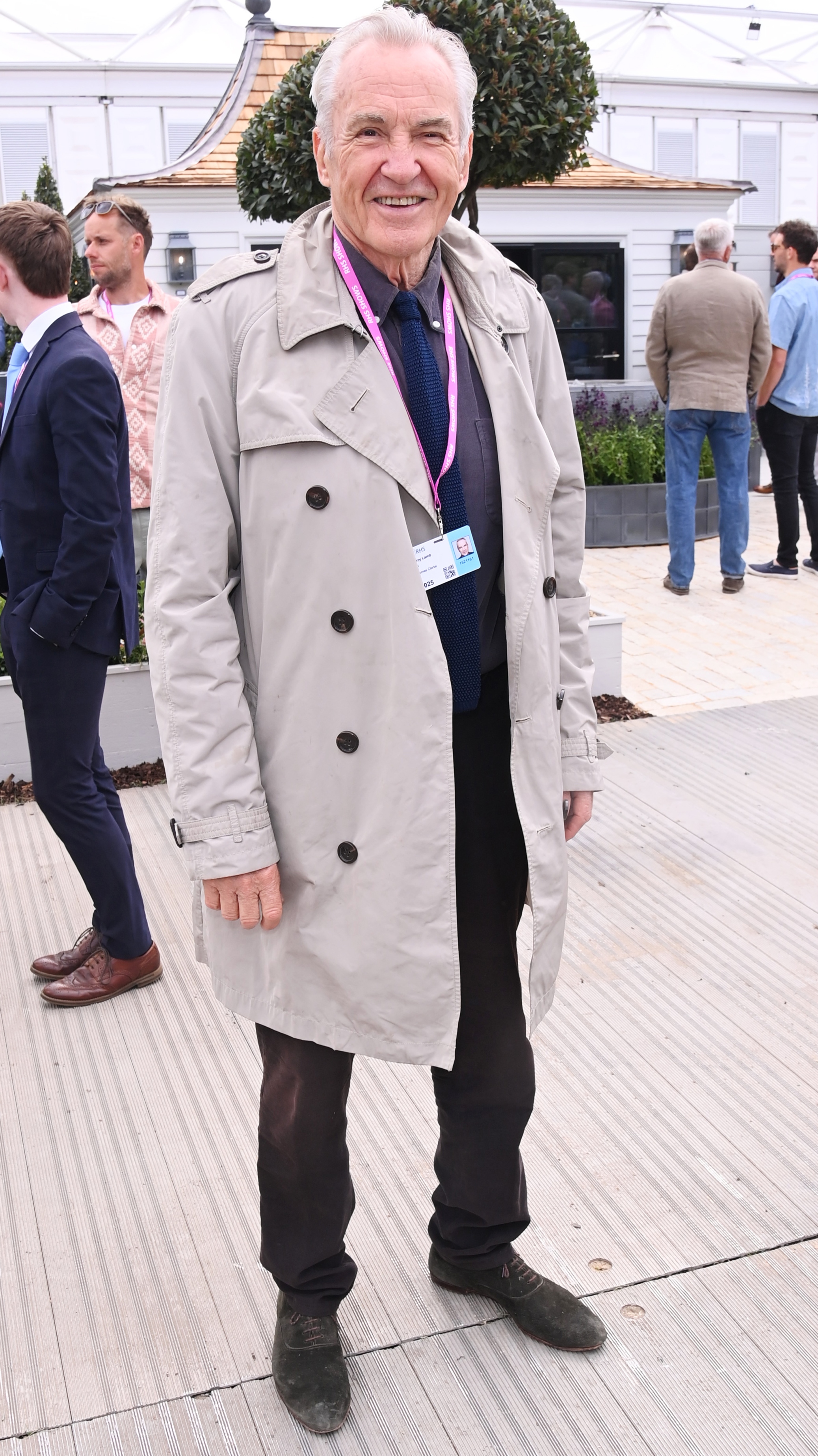 Larry Lamb attends The RHS Chelsea Flower Show 2025 on May 19, 2025
