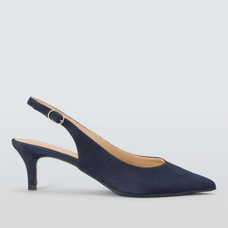 John Lewis , Greece Kitten Heel Slingback Court Shoes