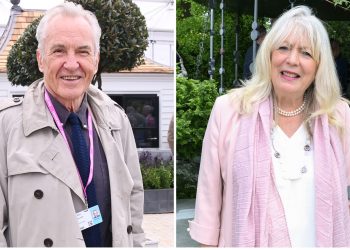 Alison Steadman and Larry Lamb’s adorable Flower Show reunion