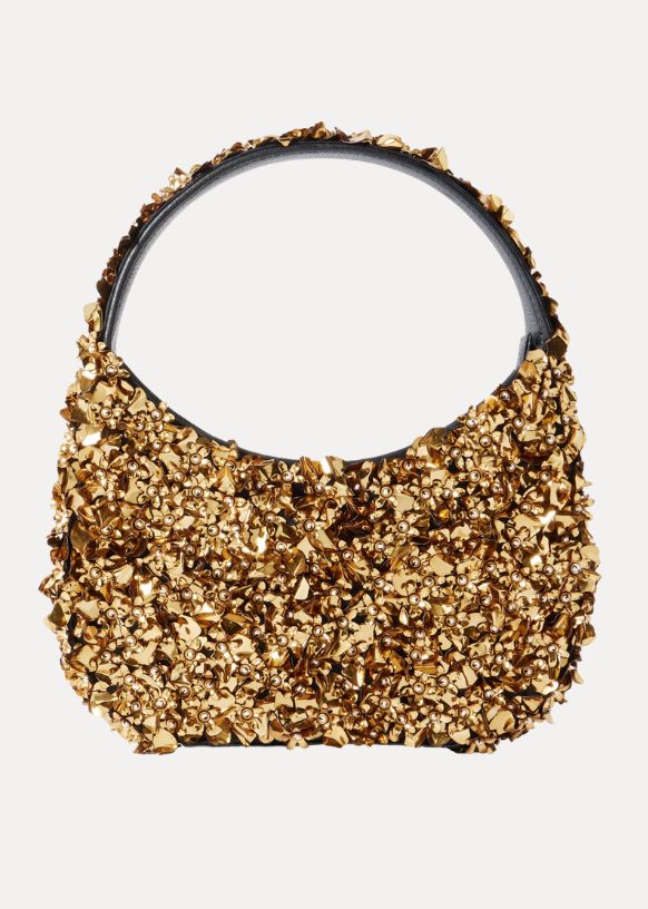 Image of gold mini bag 