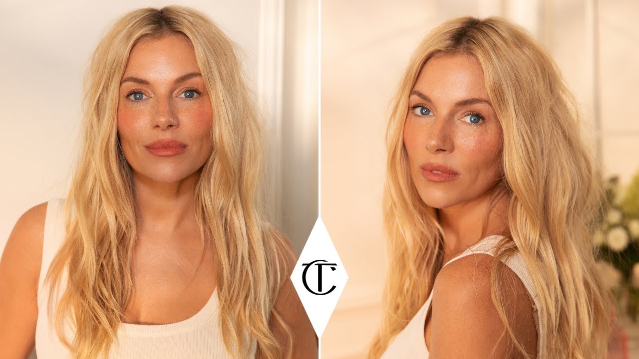 Sienna Miller's Everyday Boho Makeup Look #GRWM | Charlotte Tilbury - YouTube