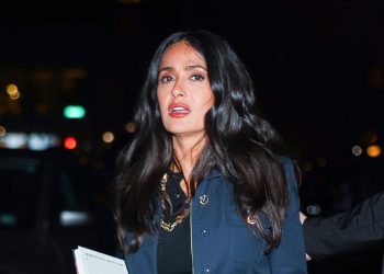 Salma Hayek’s navy co-ord is perfect for every summer event
