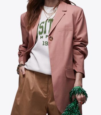 Image of pink blazer