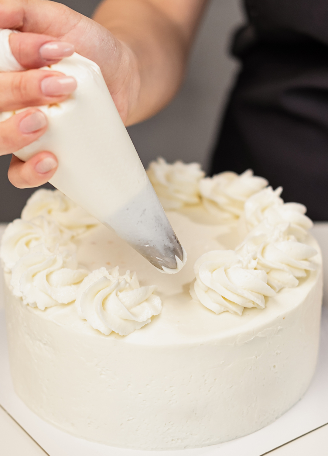 White cake