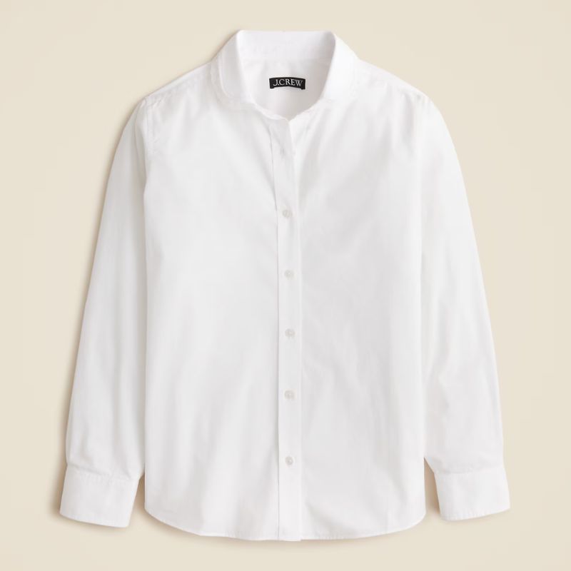 white button down shirt