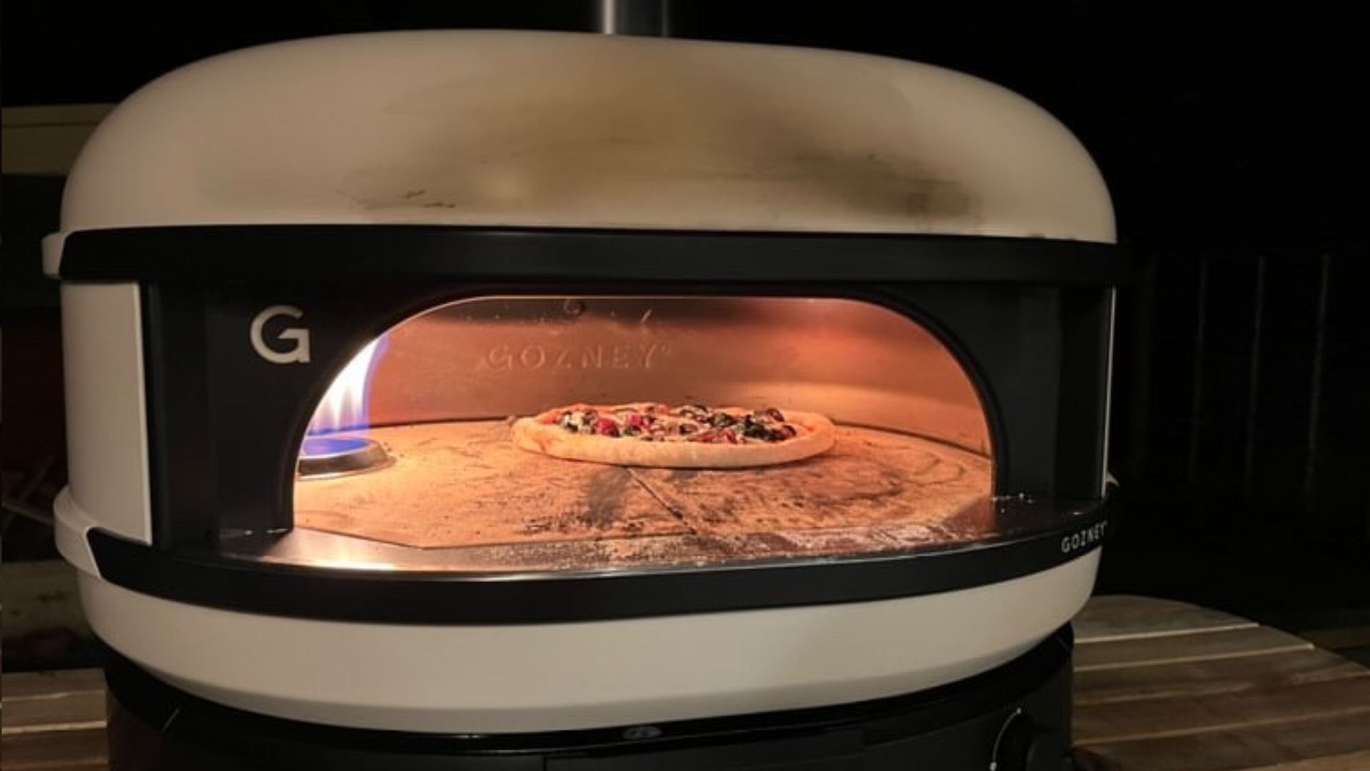 Pizza in the Gozney Dome S1 
