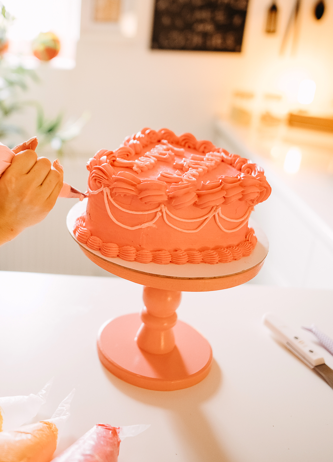 Cake decorating
