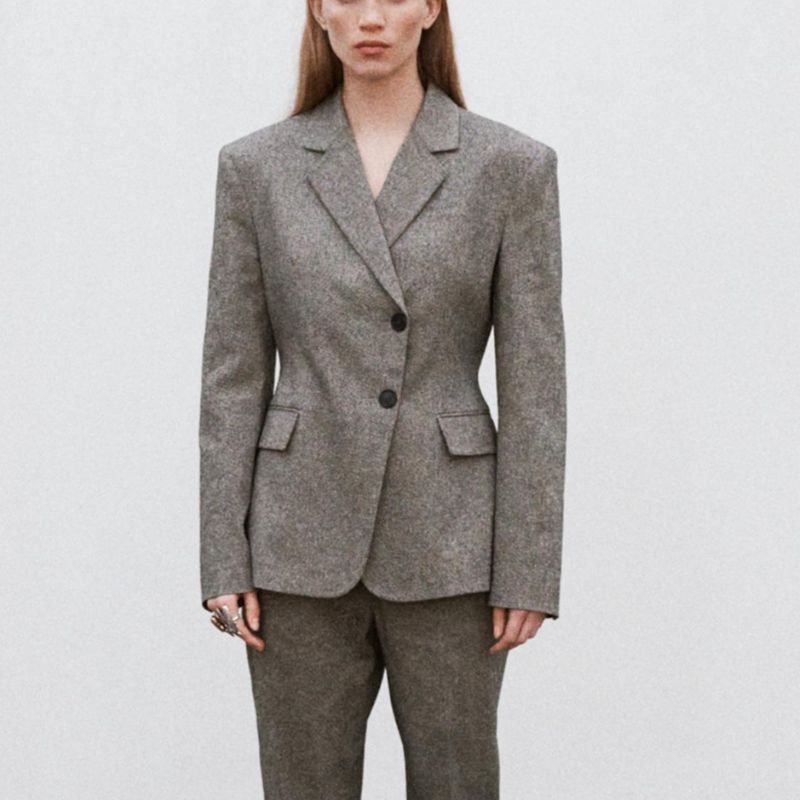 Image of grey blazer