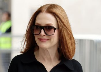 Julianne Moore’s studded sandals are the best 2025 shoe trend