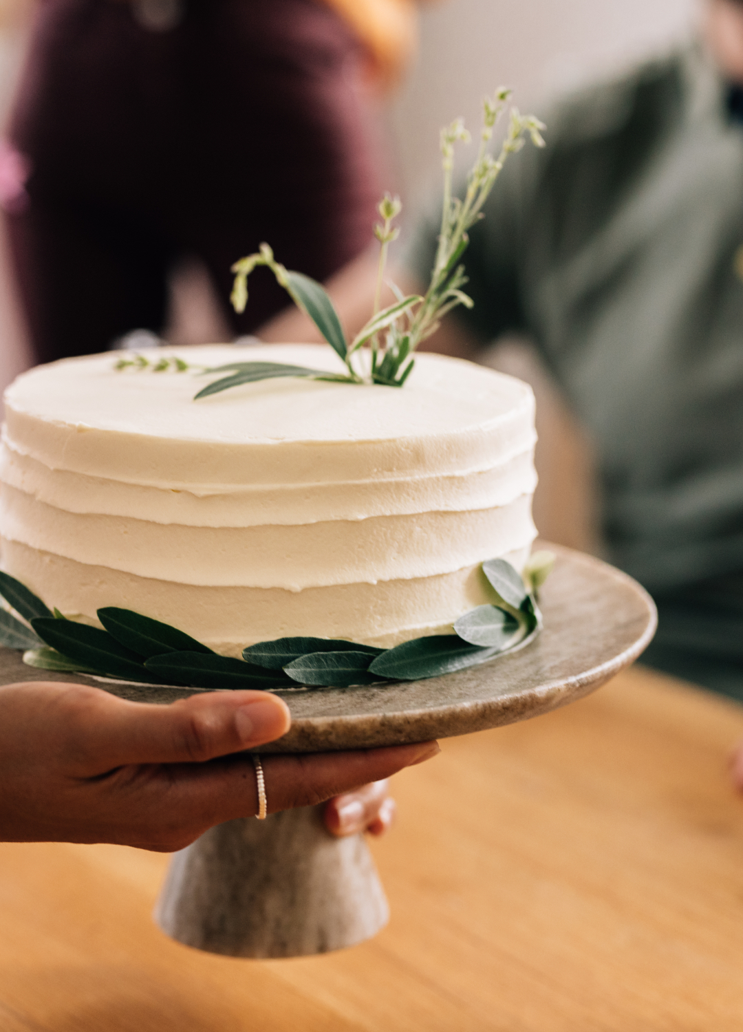 Botanical cake