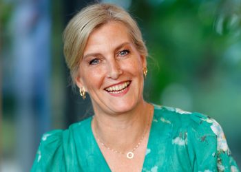 Sea-green is her colour! Duchess Sophie dazzles at special visit