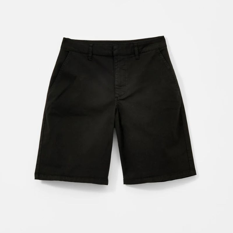 A cutout of black Mint Velvet chino shorts