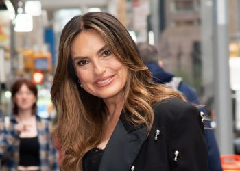 Mariska Hargitay’s embellished suit ups the ante on tailoring