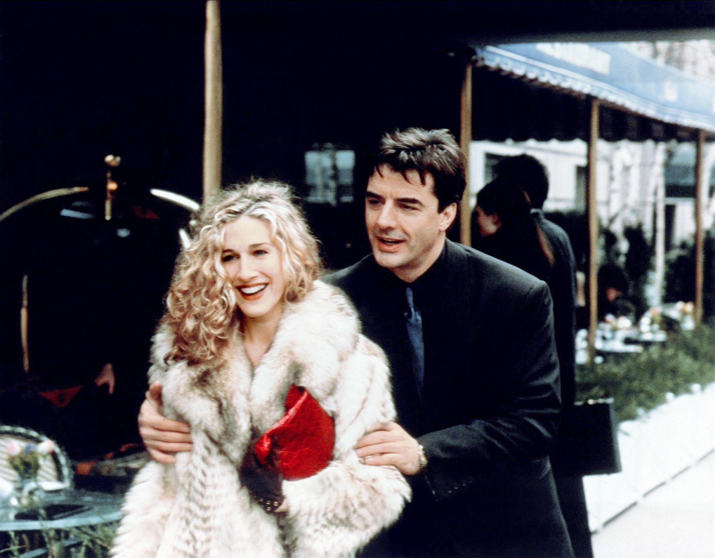 Carrie Bradshaw and Big in Sex And The City
