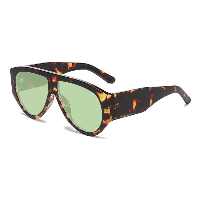 Long Keeper Oversized Pilot Sunglasses for Women cut out 