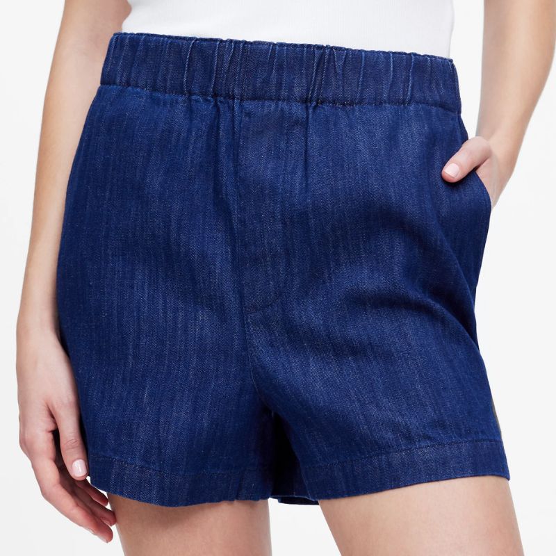 denim shorts