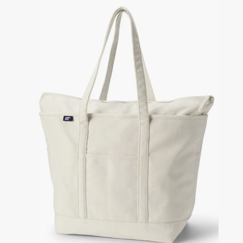 large canvas tote bag