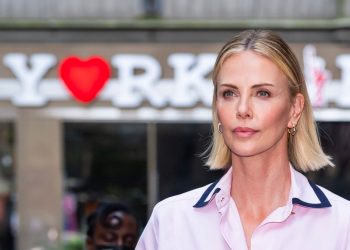 Charlize Theron’s smart casual look just gave the button-down a glow-up