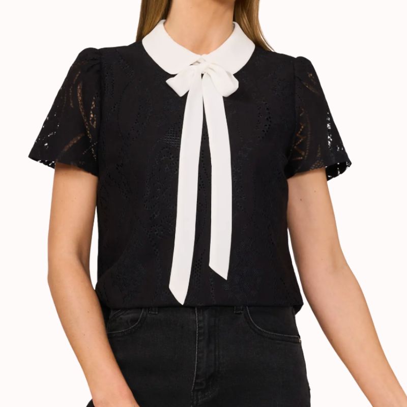 Image of black blouse