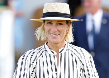 Zara Tindall’s high-waisted shorts are a chic denim alternative