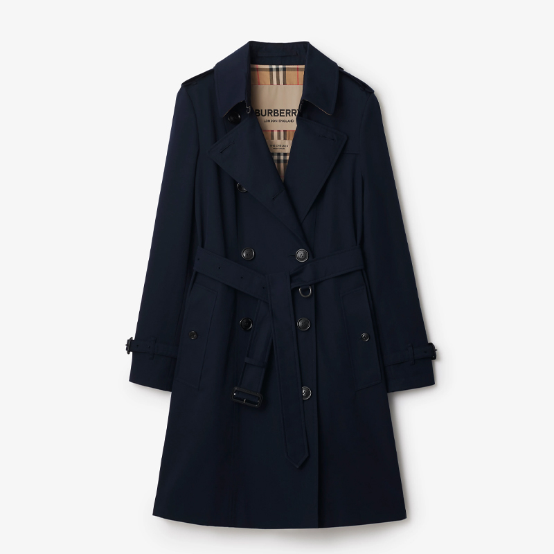 Coal blue navy trench coat, Burberry