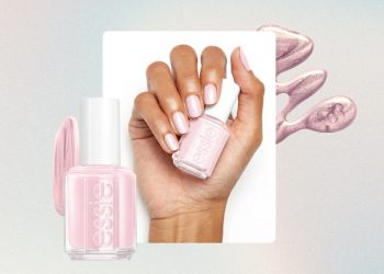 For pearly summer nails, pick essie’s Pillow Talk The Talk