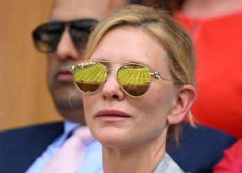 Cate Blanchett’s tailored two piece served chic Wimbledon style