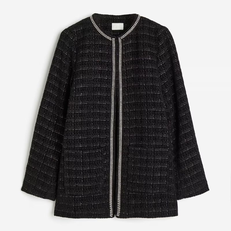 H&M, Rhinestone Trim Jacket 
