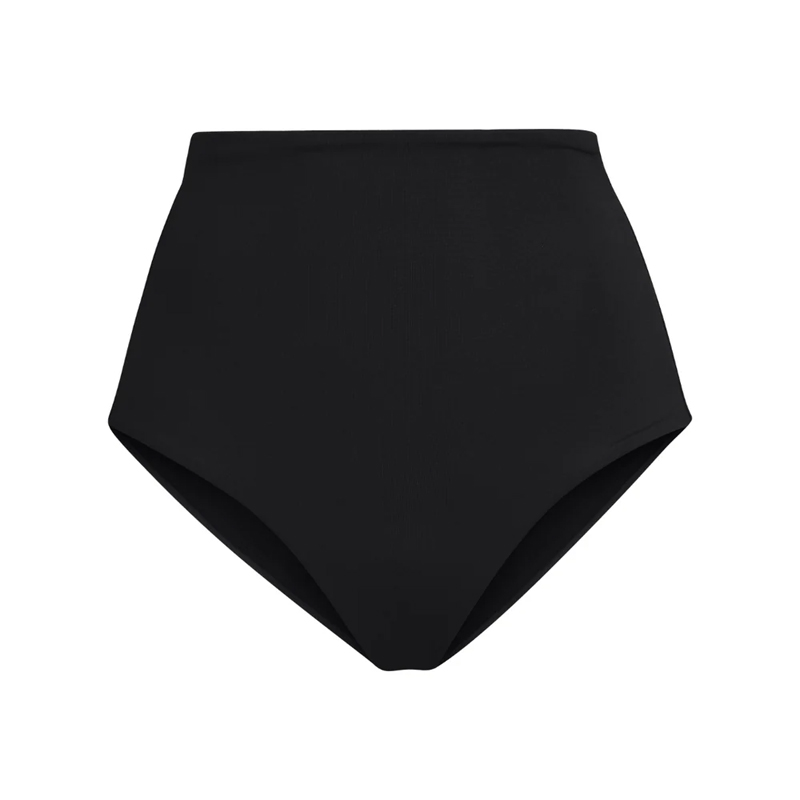 black high waisted bikini bottoms, Left On Friday
