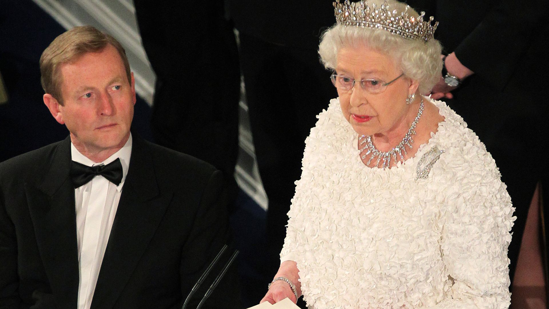 Queen Elizabeth II during her visit to the Republic of Ireland