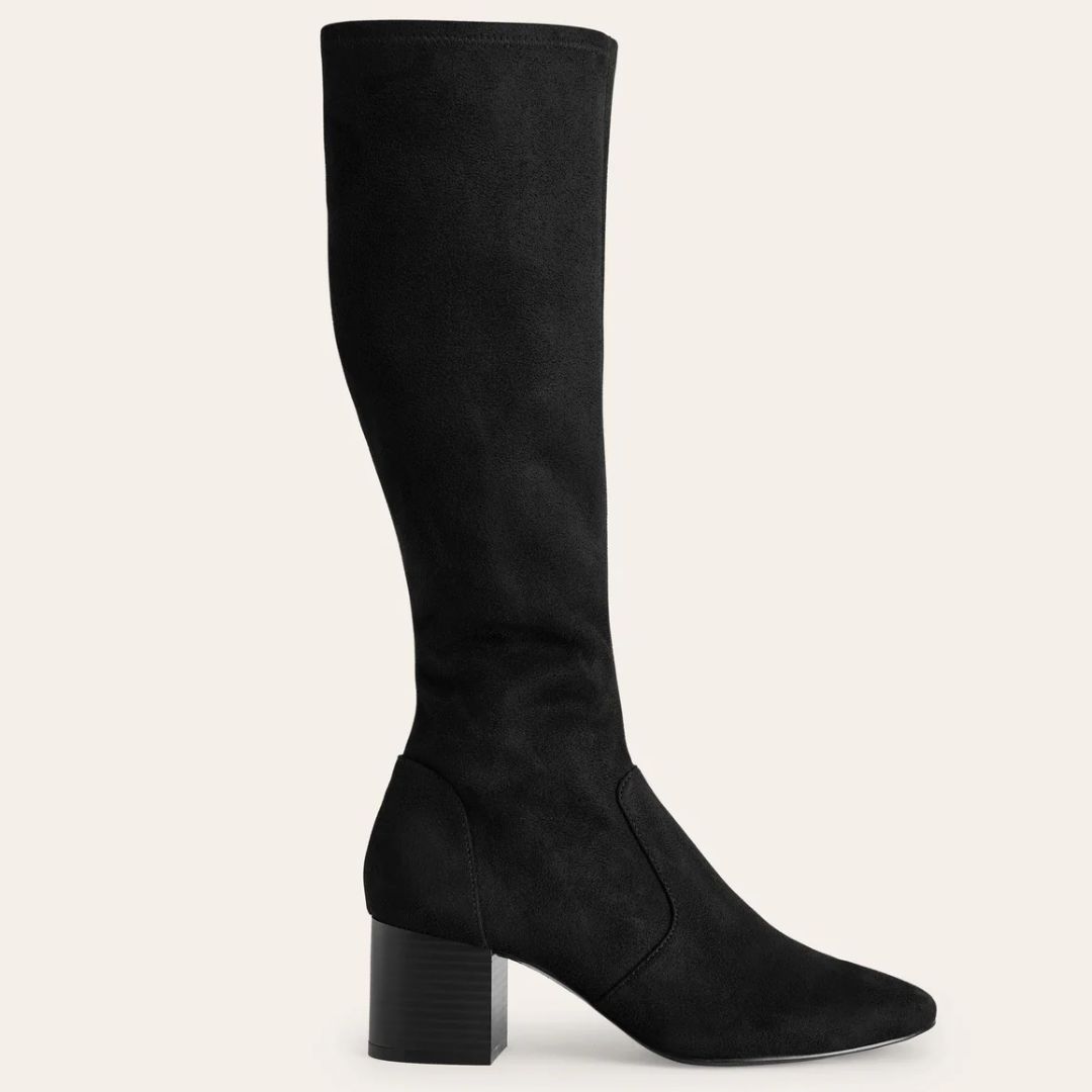 Boden Stretch Knee High Heeled Boots