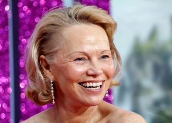 Pamela Anderson accessorised her LBD in the most unexpected way