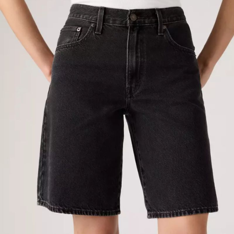black denim shorts from Levi&#039;s