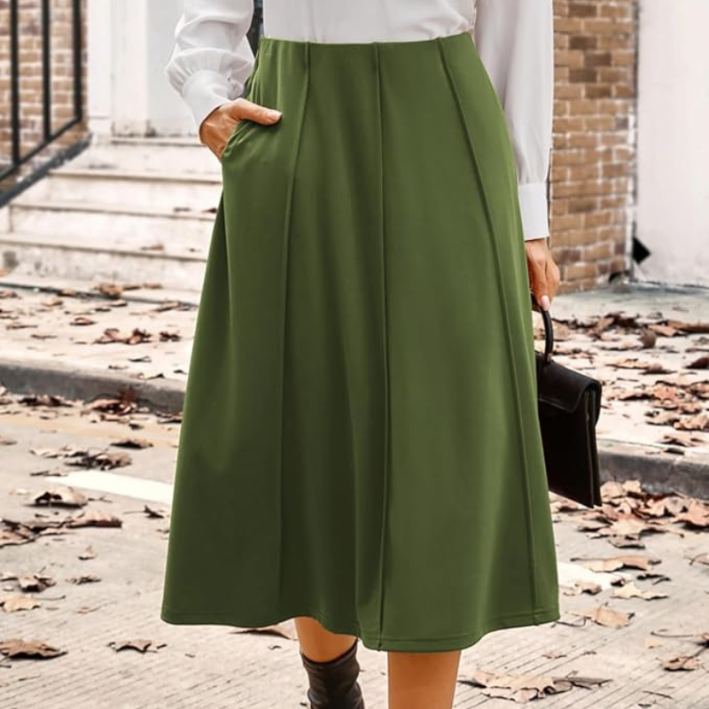 Khaki skirt