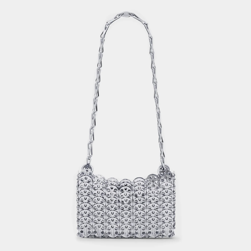 silver nano bag, Rabanne