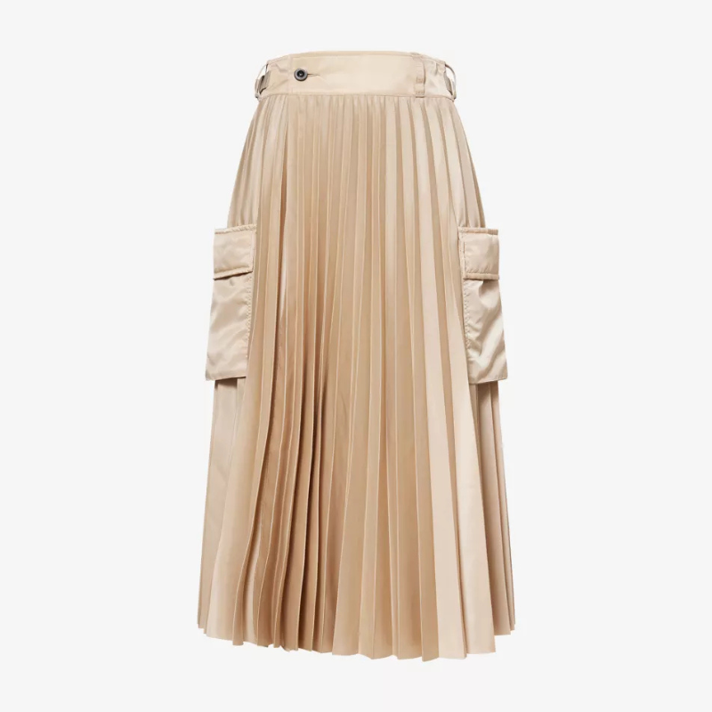 Pleated skirt