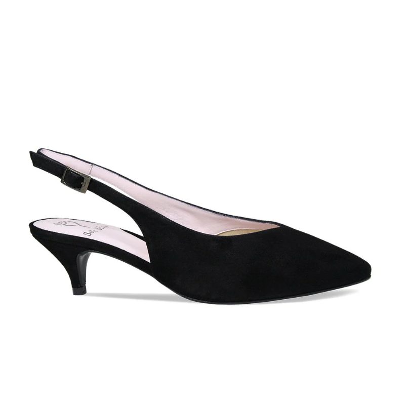 Sole Bliss, India In Black Suede