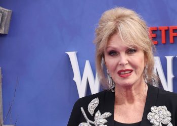 Joanna Lumley shows how to up-style black basics for a red carpet finish