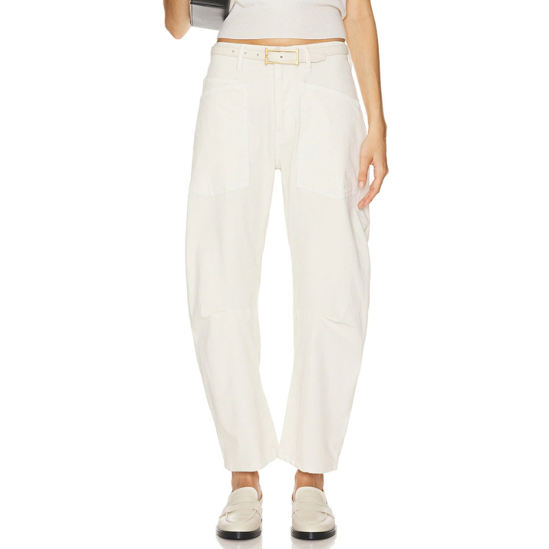 Shon pant stone on model